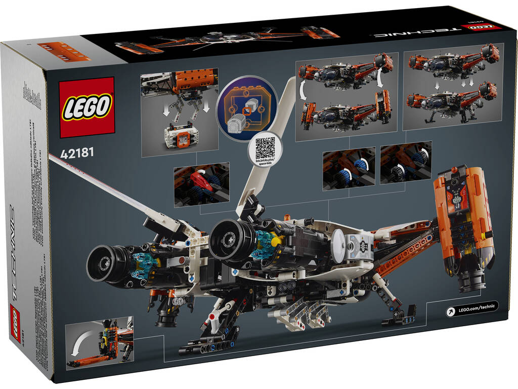 Lego Technic Astronave con sollevamento pesante VTOL LT81 42181