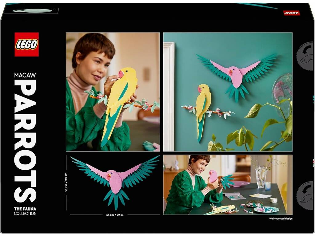 Lego Art Macaw Fauna Collection 31211