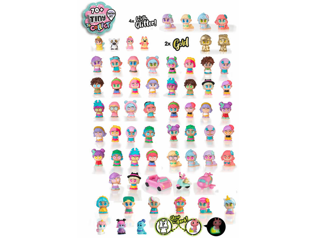 Trotties Tiny Pack 11 figurines avec la figurine surprise Famosa TFT25000