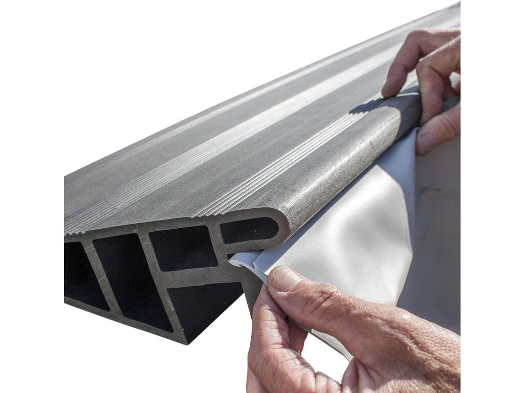 Liner per piscina in composito 326x326x96 cm. Gre SPCOR28G