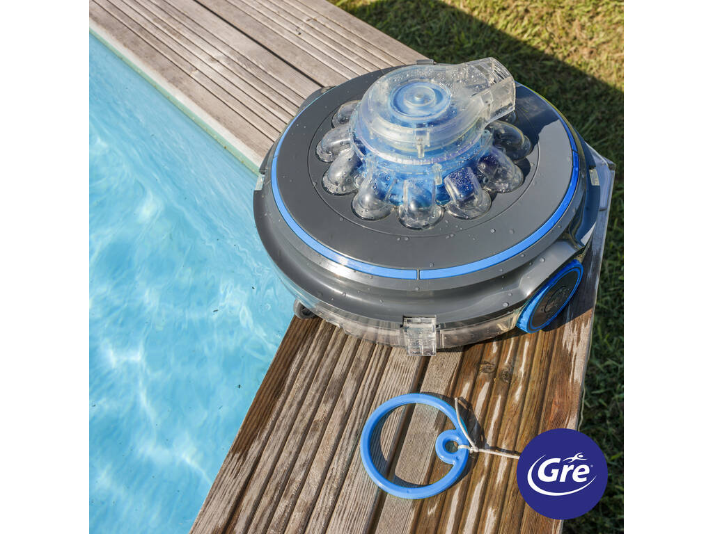 Wet Runner Plus Batteriebetriebener Poolreiniger für unterirdische und oberirdische Pools Gre RBR75