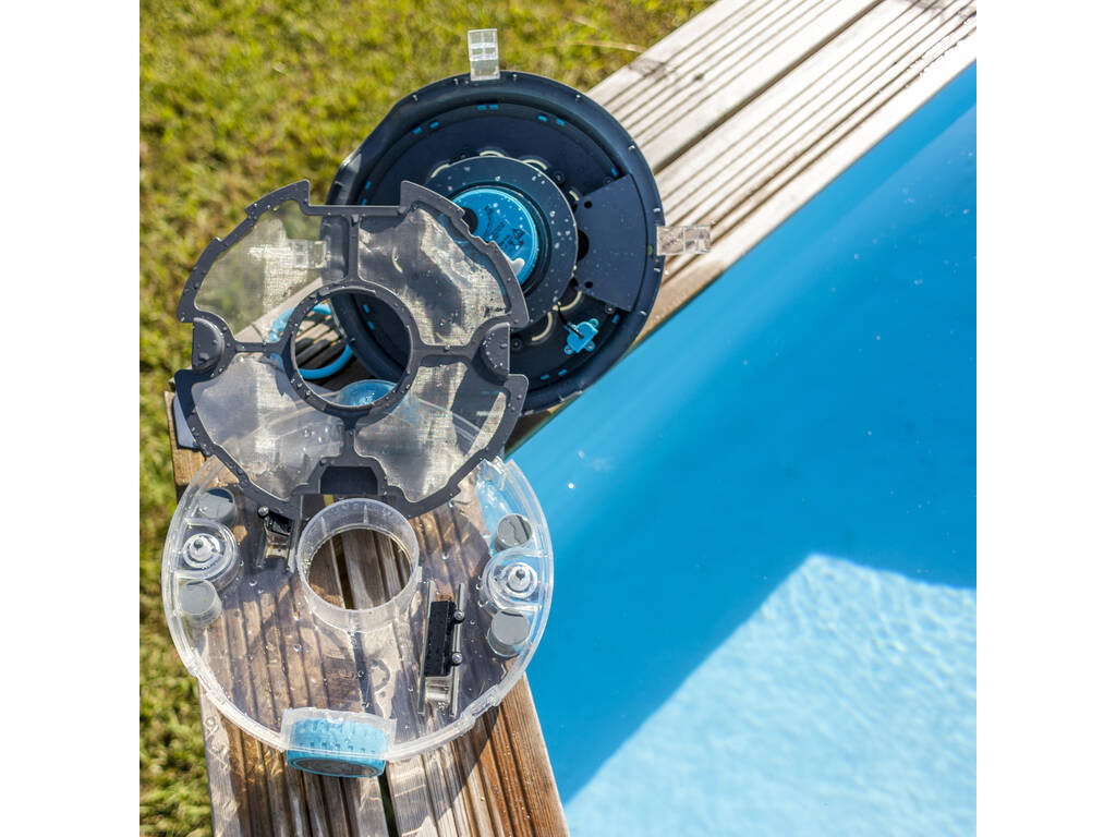 Wet Runner Plus Batteriebetriebener Poolreiniger für unterirdische und oberirdische Pools Gre RBR75