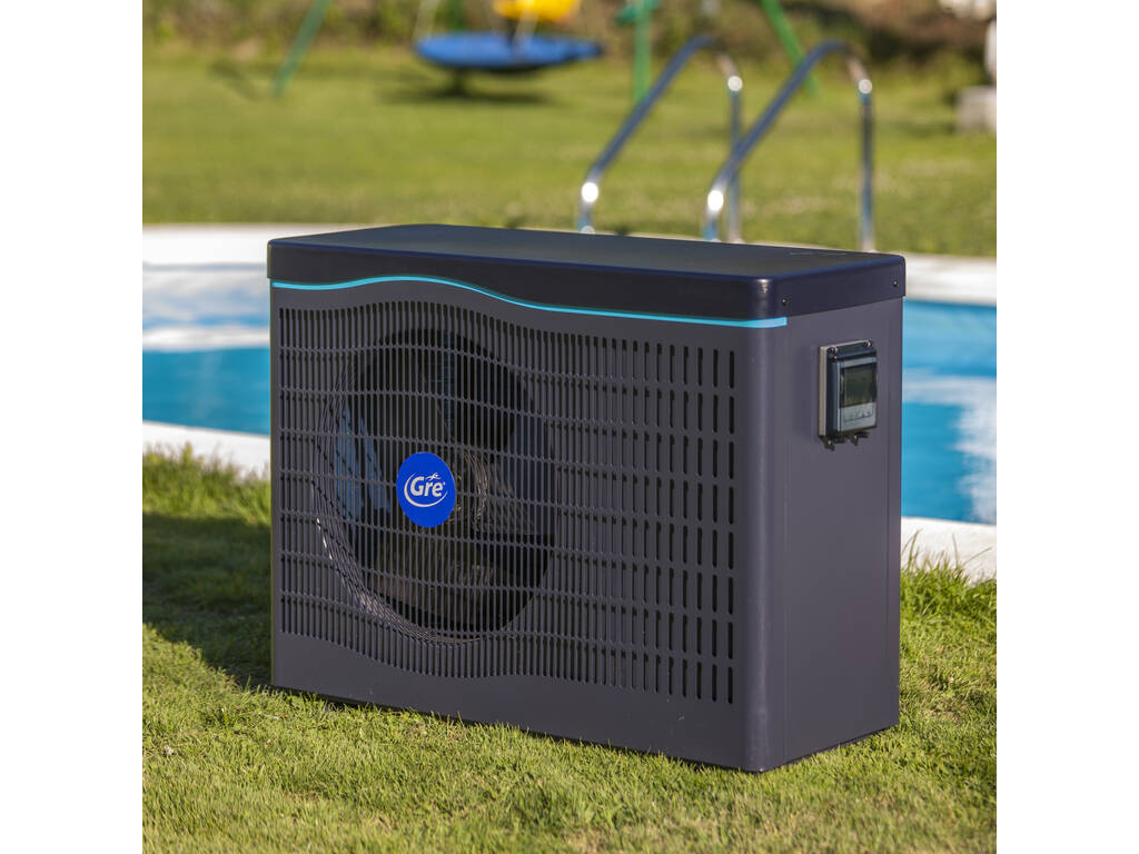 Pompa di calore inverter per piscine fuori terra fino a 45.000 L Gre HPGIC45
