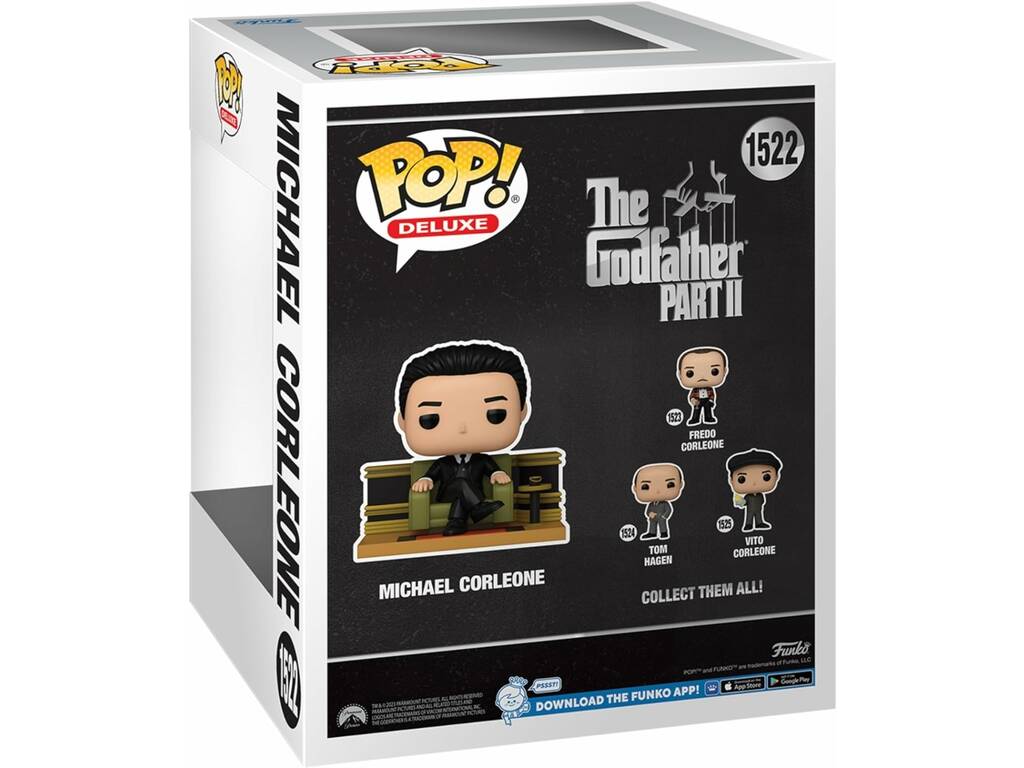 Funko Pop! Deluxe Il Padrino Parte II Figura Michael Corleone 75936