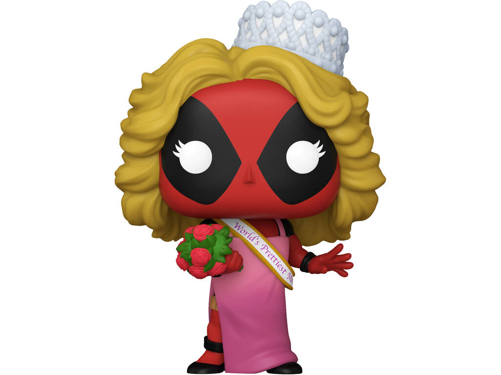 Funko Pop Marvel Deadpool Beauty Pageant con testa oscillante 76075