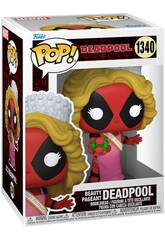 Funko Pop Marvel Deadpool Beauty Pageant avec tête oscillante 76075