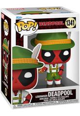 Funko Pop Marvel Deadpool Lederhosen avec tête oscillante 76076