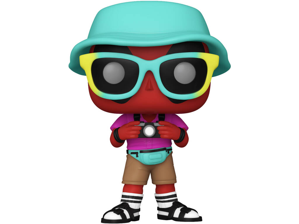 Funko Pop Marvel Deadpool Turista con testa oscillante 76080