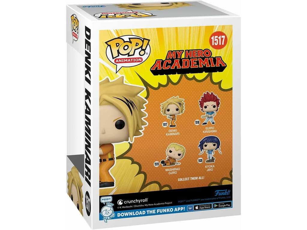 Funko Pop Animation My Hero Academia Denki Kaminari 70612