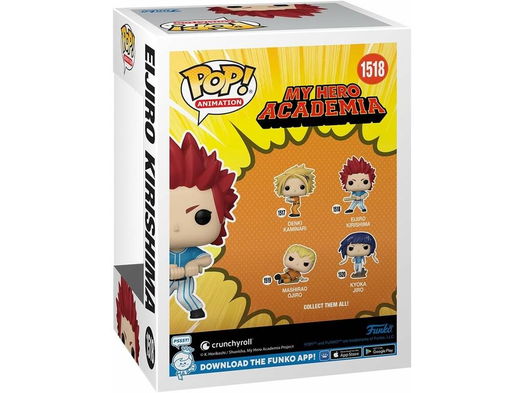 Funko Pop Animation My Hero Academia Eijiro Kirishima 70615