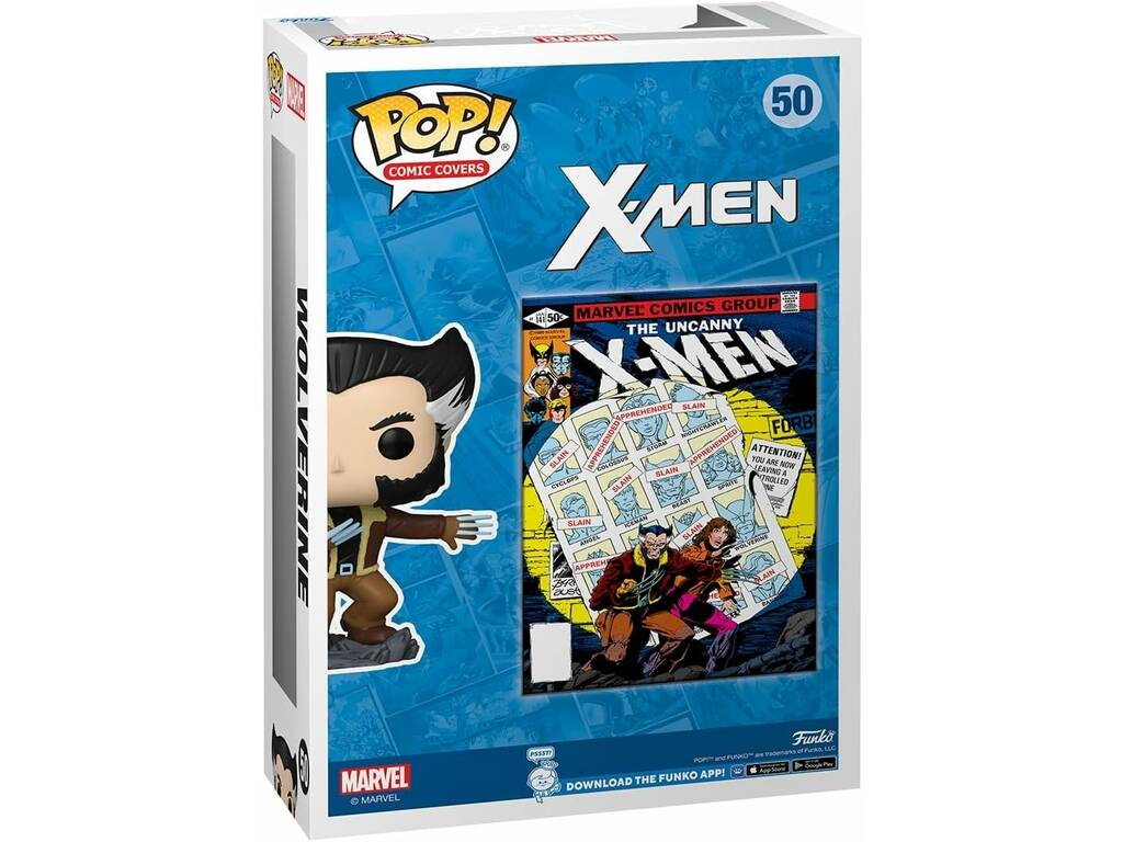 Funko Pop Comic Covers Marvel X-Men Days of Future Past avec Wolverine Figure 76082