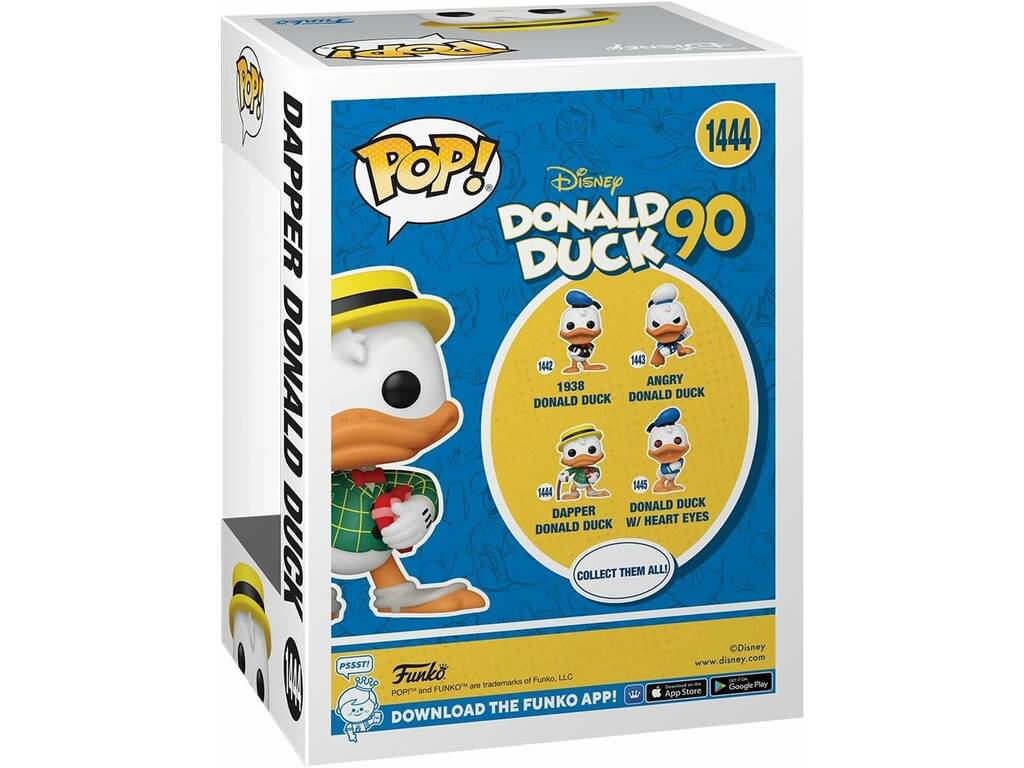 Funko Pop Disney Donald Duck 90 Donald Duck avec le look de fantaisie 75724