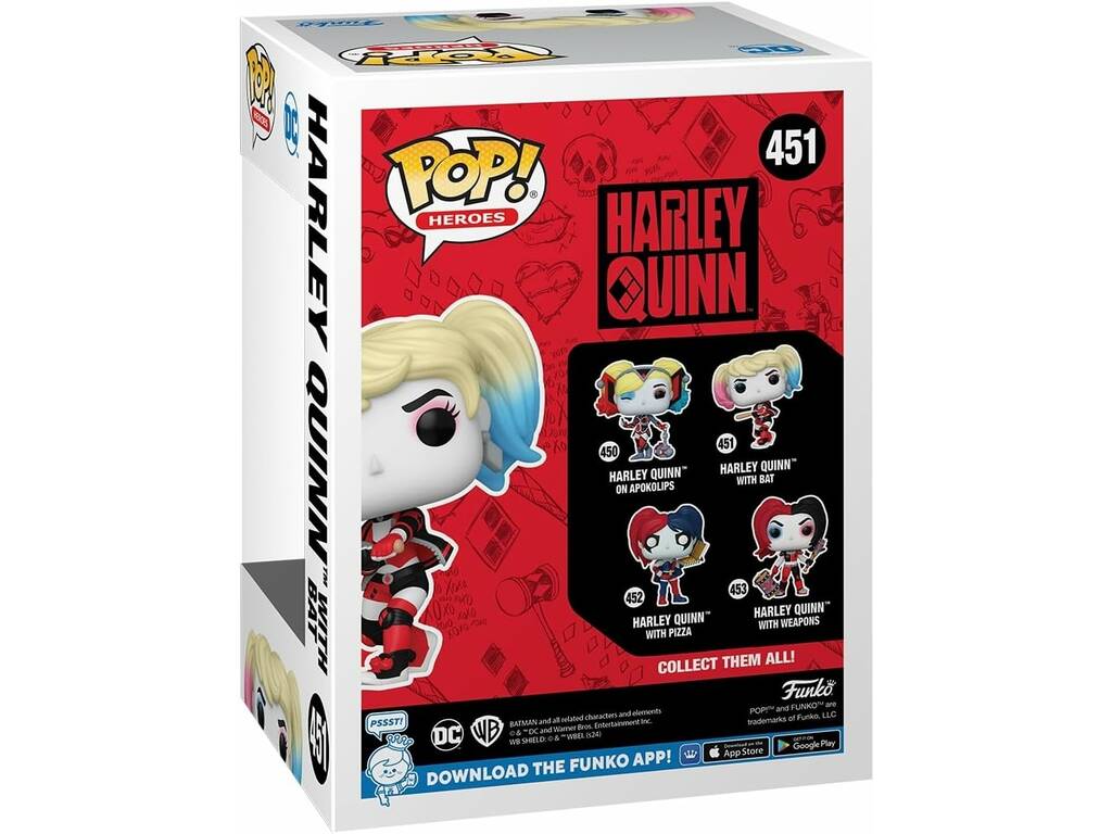 Funko Pop Heroes Harley Quinn con Mazza 65614