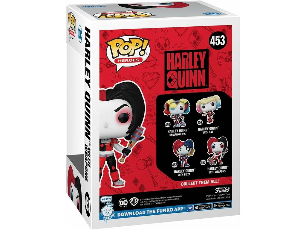 Funko Pop Heroes Harley Quinn con armi 65616