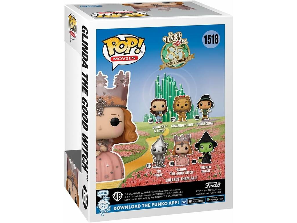 Funko Pop Movies El Mago de Oz 85 Aniversario Glinda The Good Witch 75974
