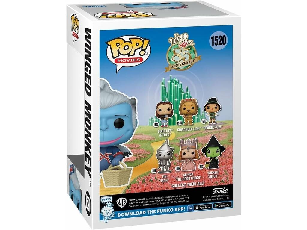 Funko Pop Movies Il Mago di Oz 85° Anniversario Winged Monkey Specialty Series Exclusive 77423