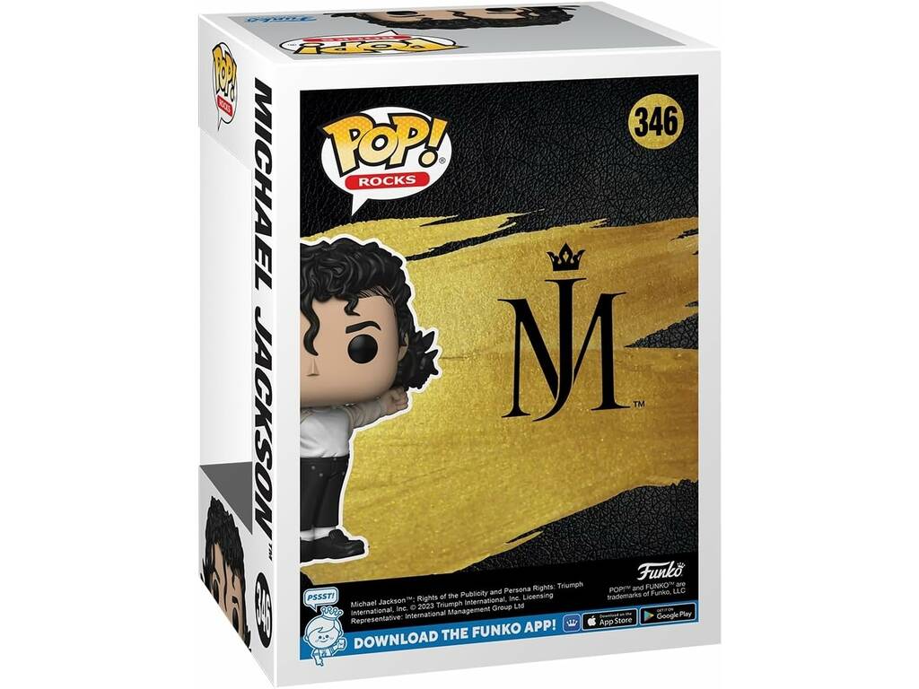 Funko Pop Rocks Michael Jackson 67403