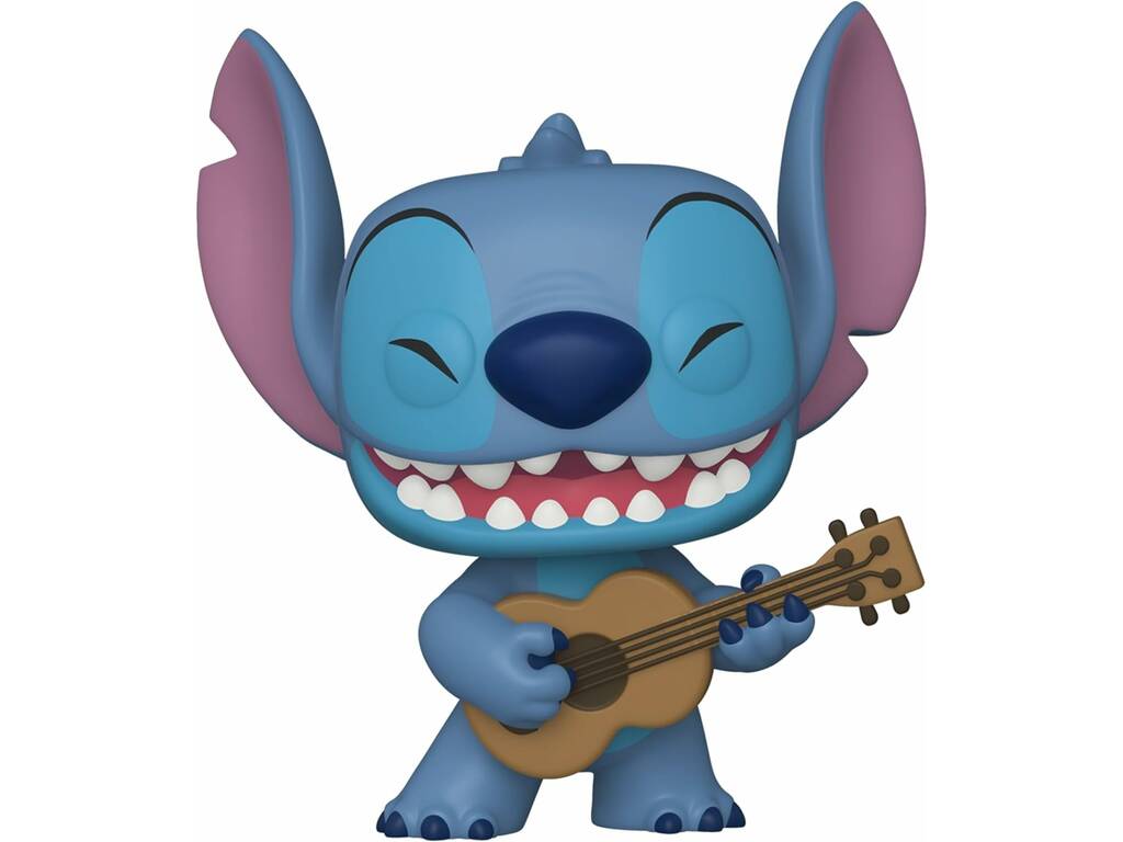 Funko Pop Disney Lilo y Stitch Figura Stitch con Ukelele 55615