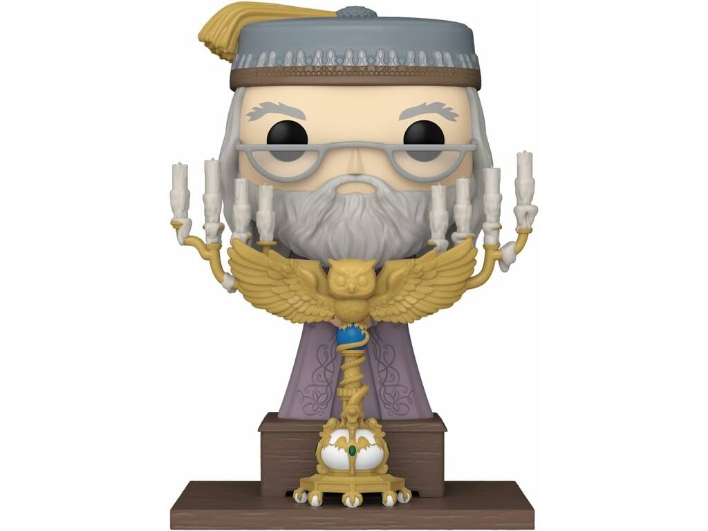 Funko Pop Deluxe Harry Potter Figura Albus Silente con Podium 76002