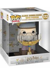 Funko Pop Deluxe Harry Potter Figura Albus Dumbledore com Pódium 76002