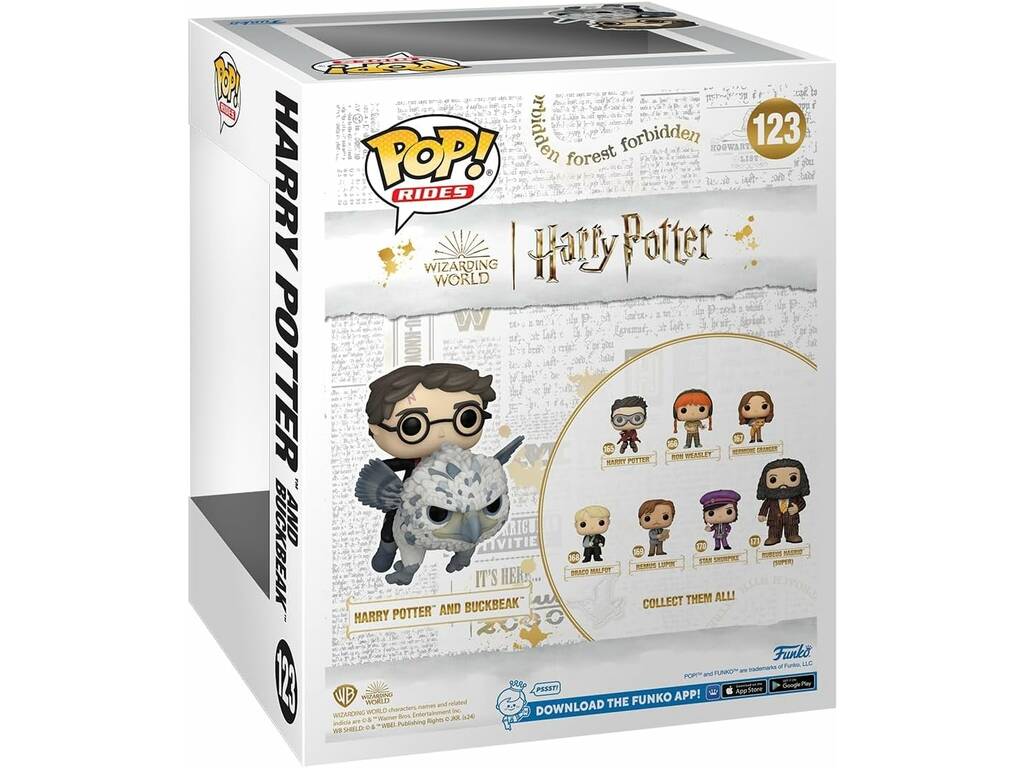 Funko Pop Rides Harry Potter Figure Harry Potter et Buckbeak 76008