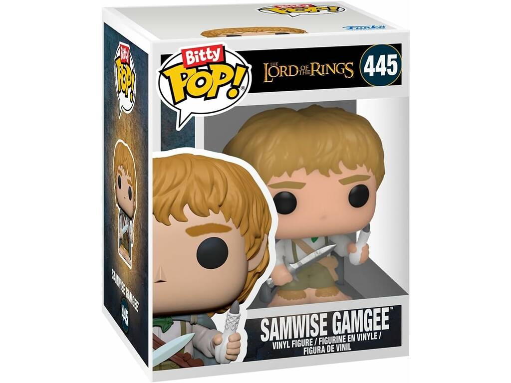 Funko Pop Bitty Le Seigneur des Anneaux 4 Pack Mini Figures 75458