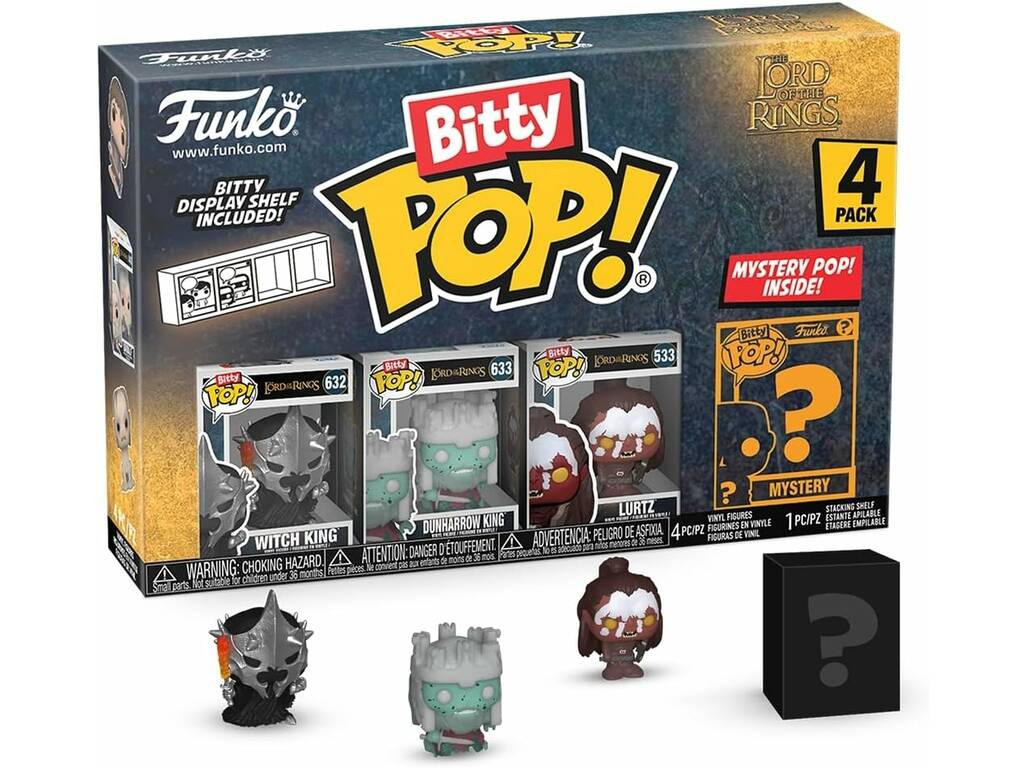 Funko Pop Bitty Il Signore degli Anelli 4 Pack Mini Figure 75459