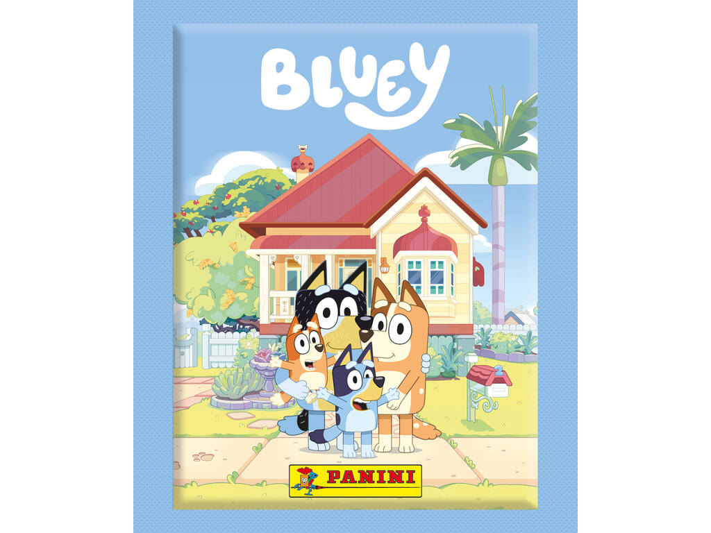 Bluey Pack Promozionale con Album e 4 Buste di Carte Panini