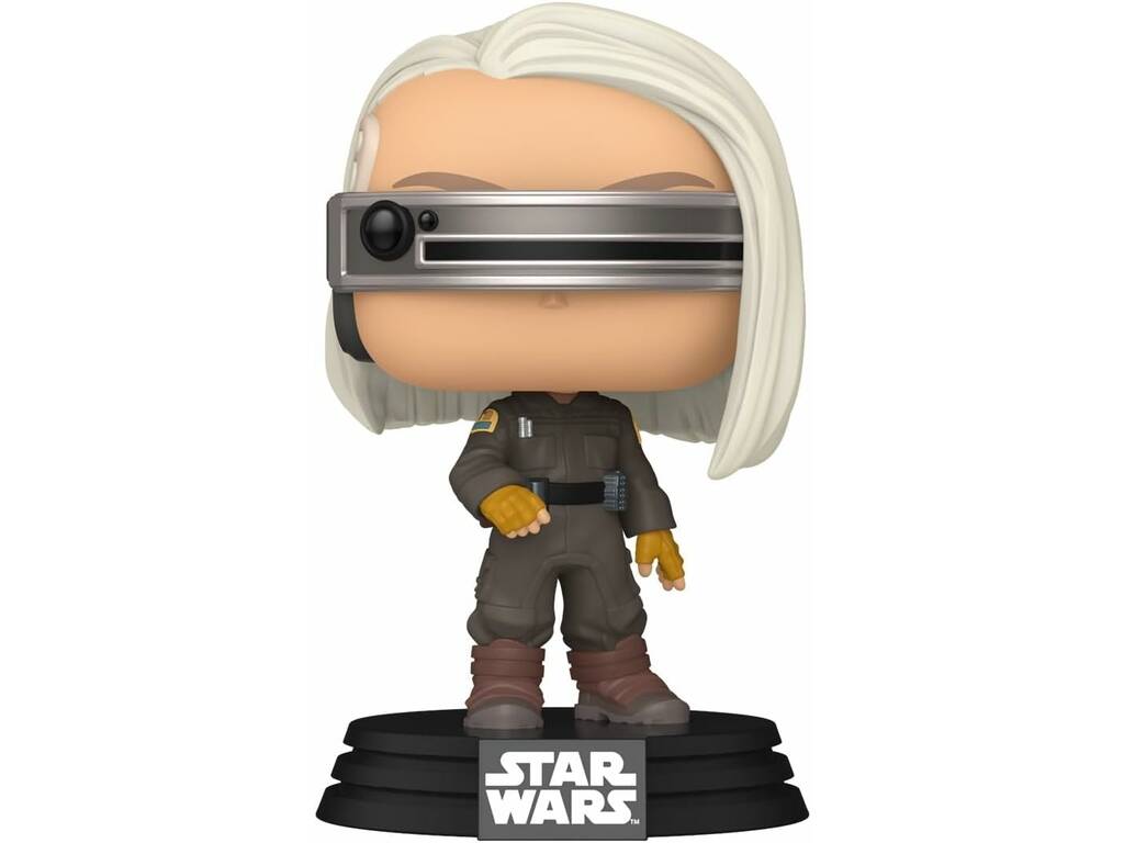 Funko Pop Star Wars Skeleton Crew Figura KB con testa oscillante