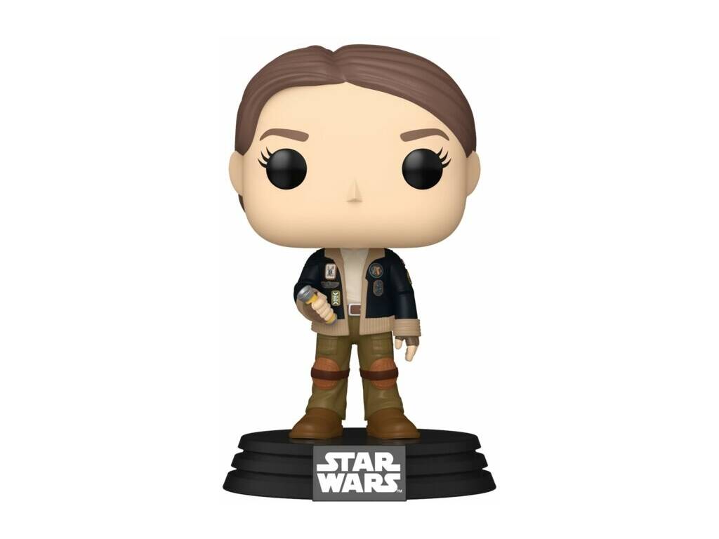Funko Pop Star Wars Skeleton Crew Figura Fern con testa oscillante