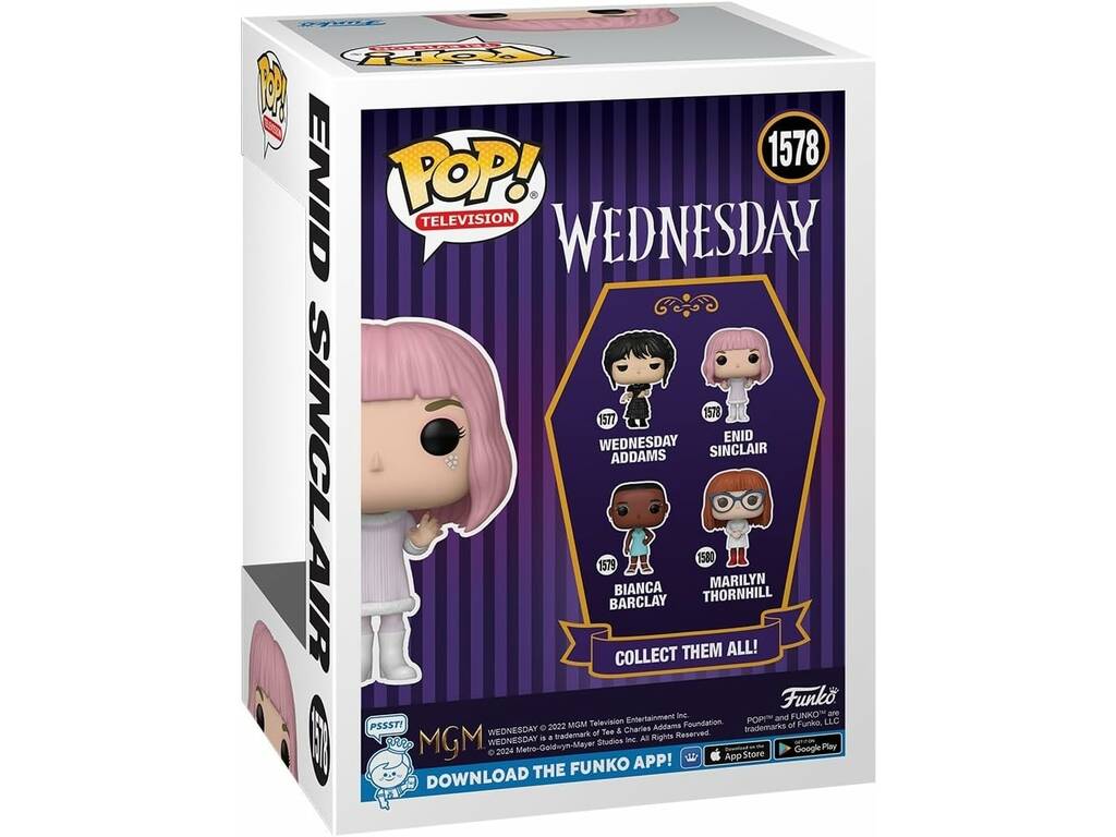 Funko Pop Television Wednesday Figure Enid Sinclair 83315