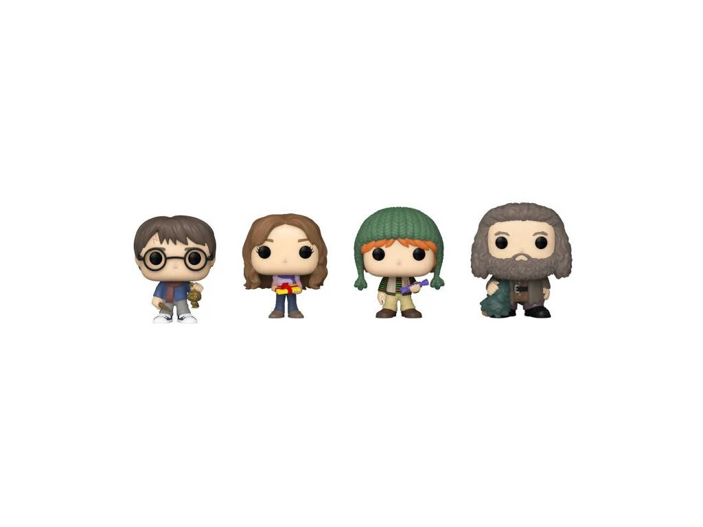 Funko Pop Pocket Harry Potter 4 Pack Happy Holidays Figures