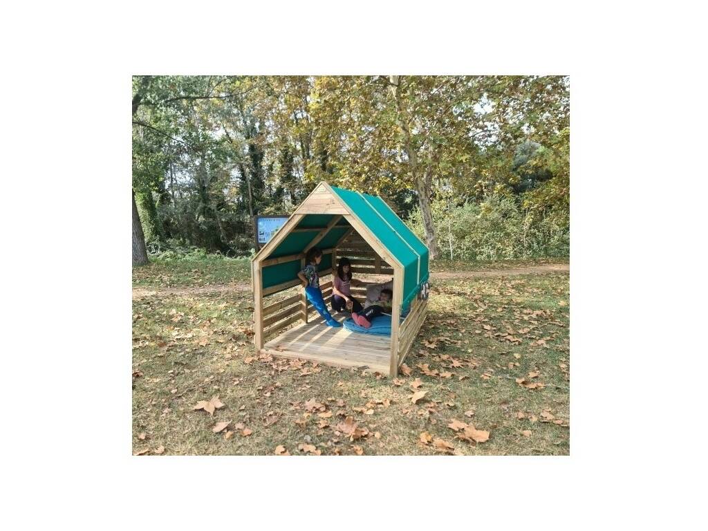 Maison en bois d'Andrea avec plancher Masgames MA800565