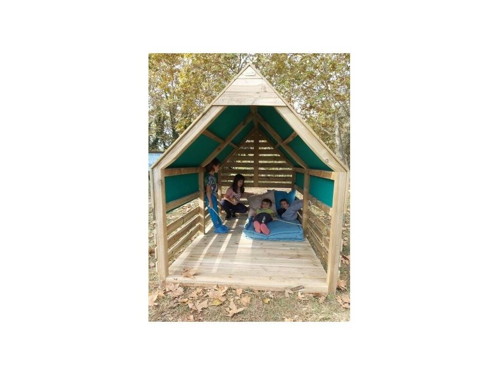 Maison en bois d'Andrea avec plancher Masgames MA800565