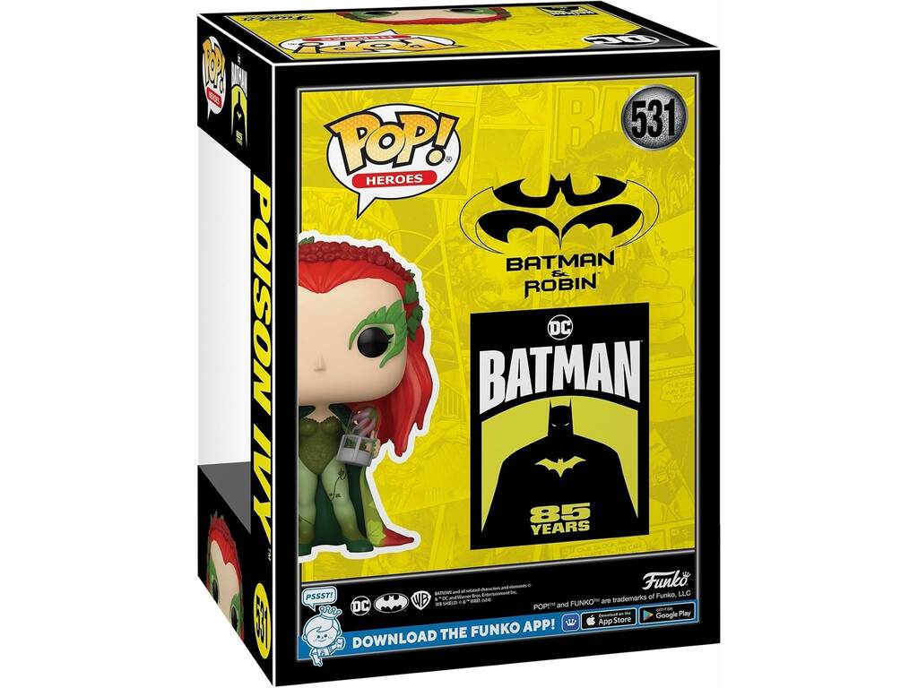 Funko Pop Heroes Batman & Robin Figure Poisin Ivy