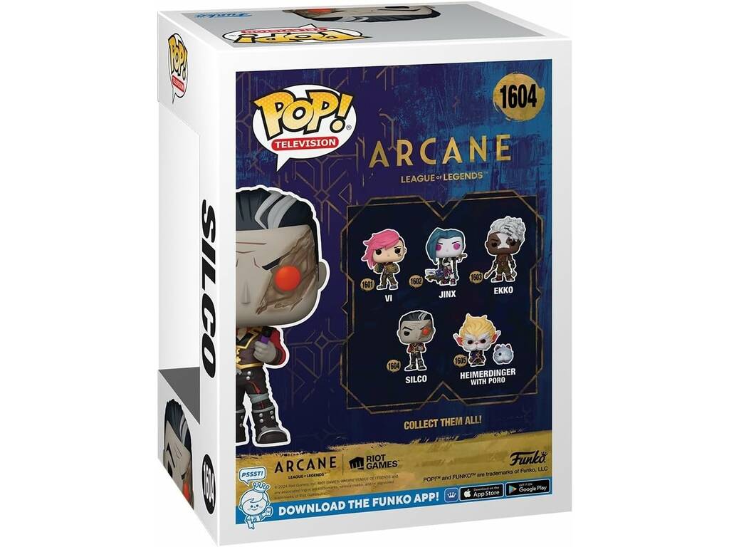 Funko Pop Television Arcane League Of Legends Silco Figure