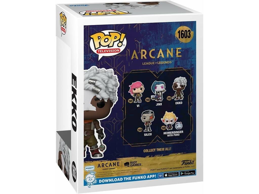 Funko Pop Television Arcane League Of Legends Figura Ekko