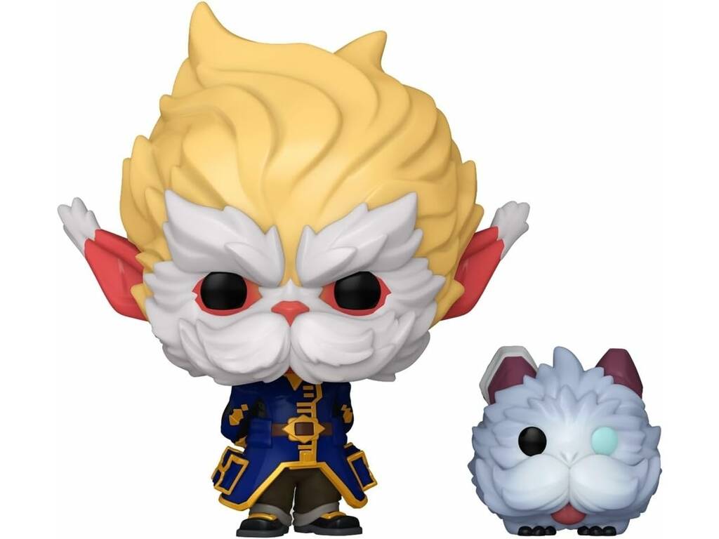 Funko Pop Television Arcane League Of Legends Figura Heimerdinger con Poro