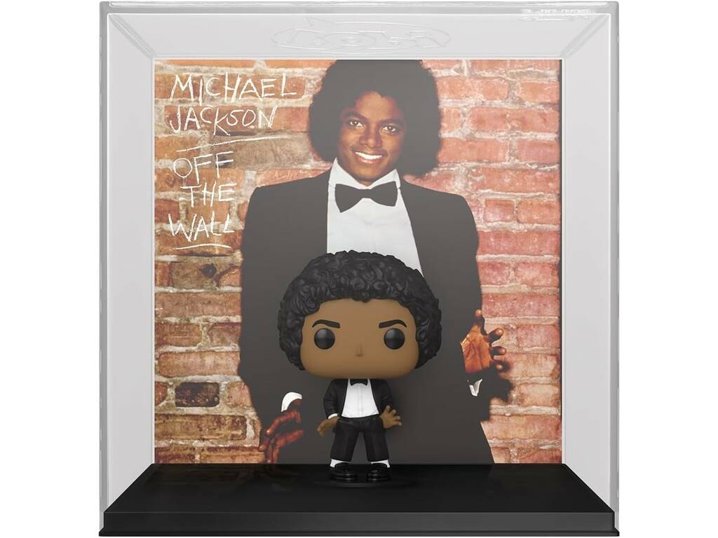 Funko Pop Albums Michael Jackson Disco Off The Wall con figura di Michael Jackson