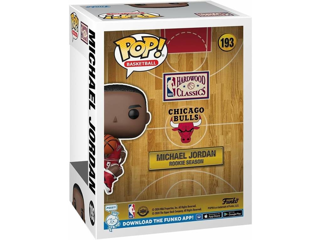 Funko Pop Basketball Chicago Bulls Michael Jordan Figure