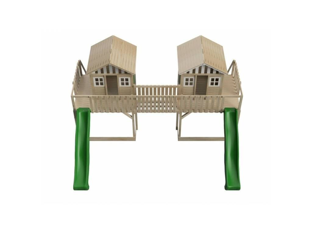 Parco giochi Superpop XL con 2 scivoli Masgames MA700460