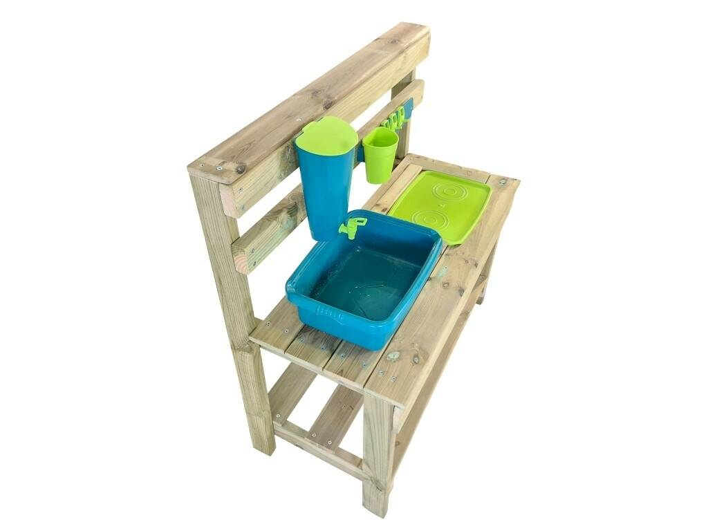 Cucina in legno da esterno Candy con accessori Masgames MA600599A