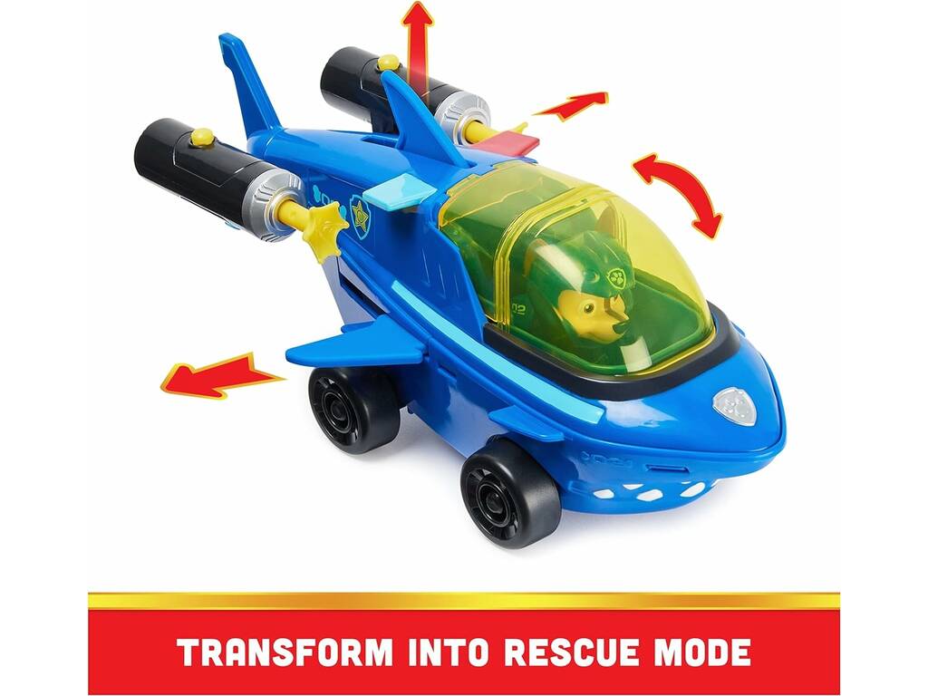 Aqua Pups Canine Patrol Chase Figure avec véhicule Spin Master 6066140