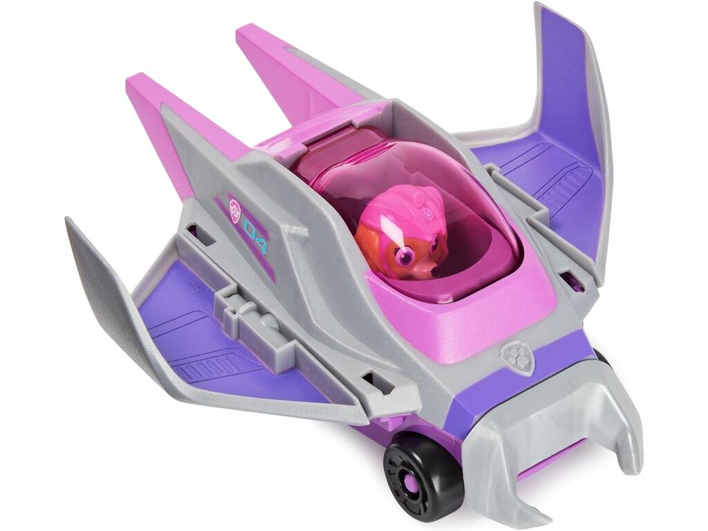 Aqua Pups Paw Patrol Figure Skye avec véhicule Spin Master 6066141