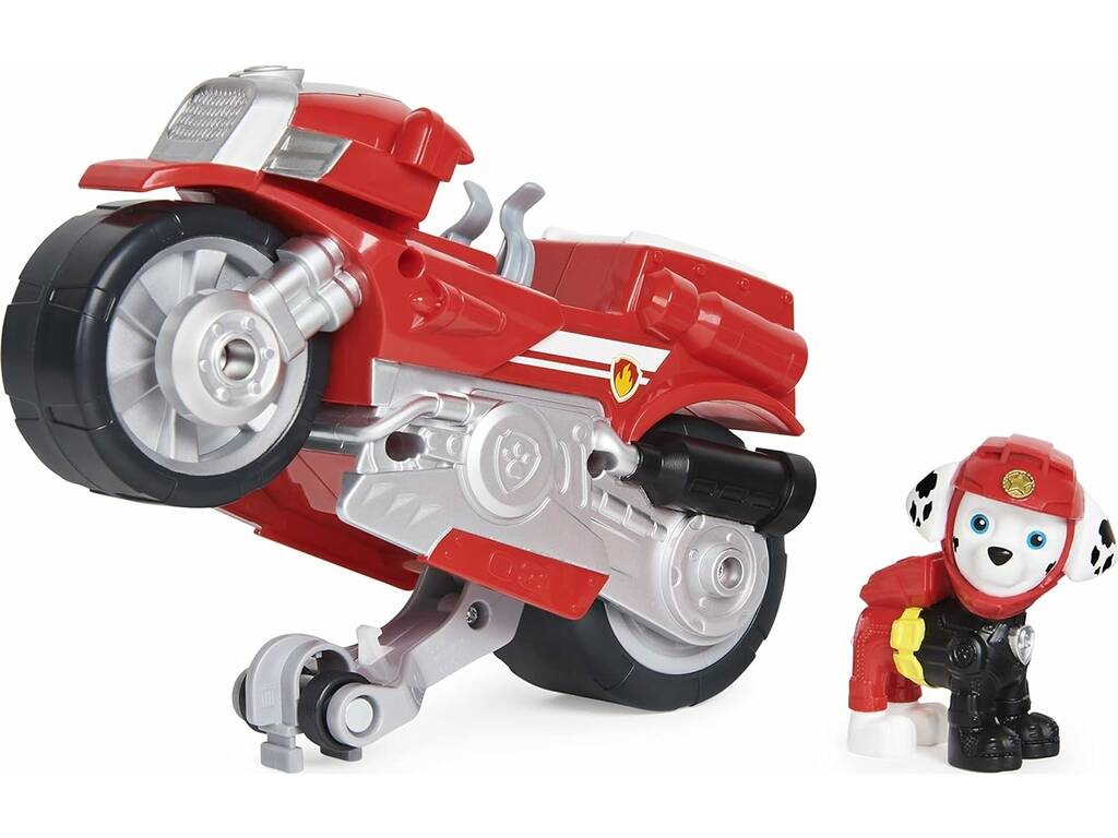 Paw Patrol Patrouille Canine Personnage avec véhicule MotoPups Spin Master 6059253