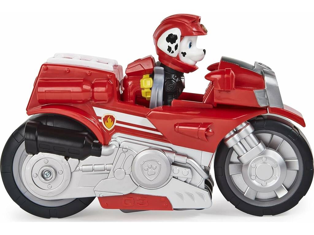 Paw Patrol Patrouille Canine Personnage avec véhicule MotoPups Spin Master 6059253
