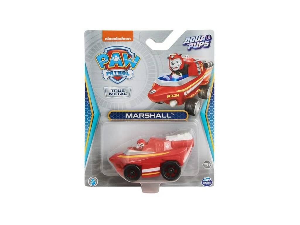 Paw Patrol Véhicule Canin True Metal Spin Master 6065501