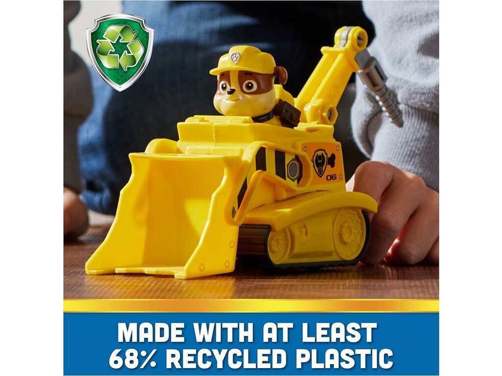 Paw Patrol Figura Rubble e veicolo Bulldozer Spin Master 6069057