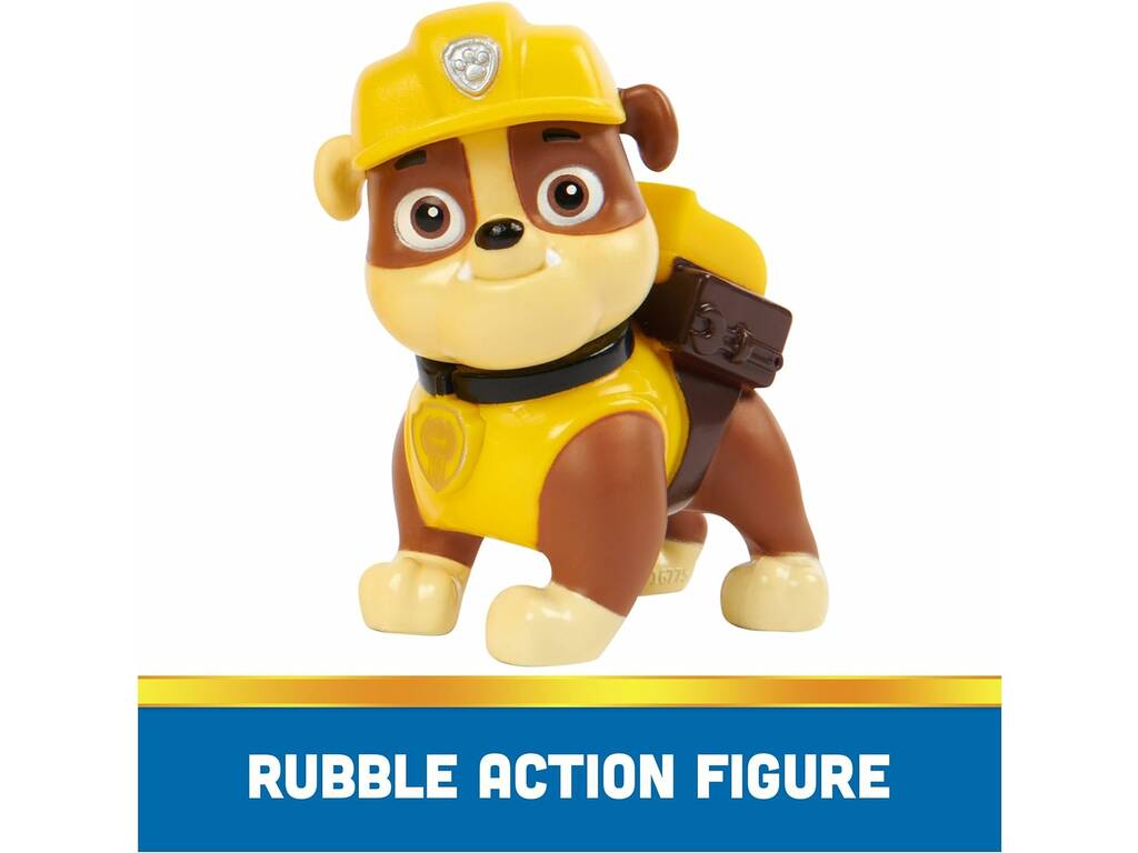 Paw Patrol Figura Rubble e veicolo Bulldozer Spin Master 6069057