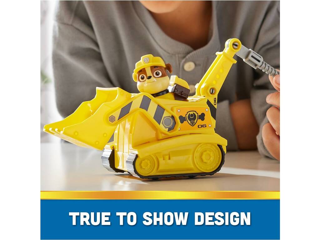 Paw Patrol Figura Rubble e veicolo Bulldozer Spin Master 6069057